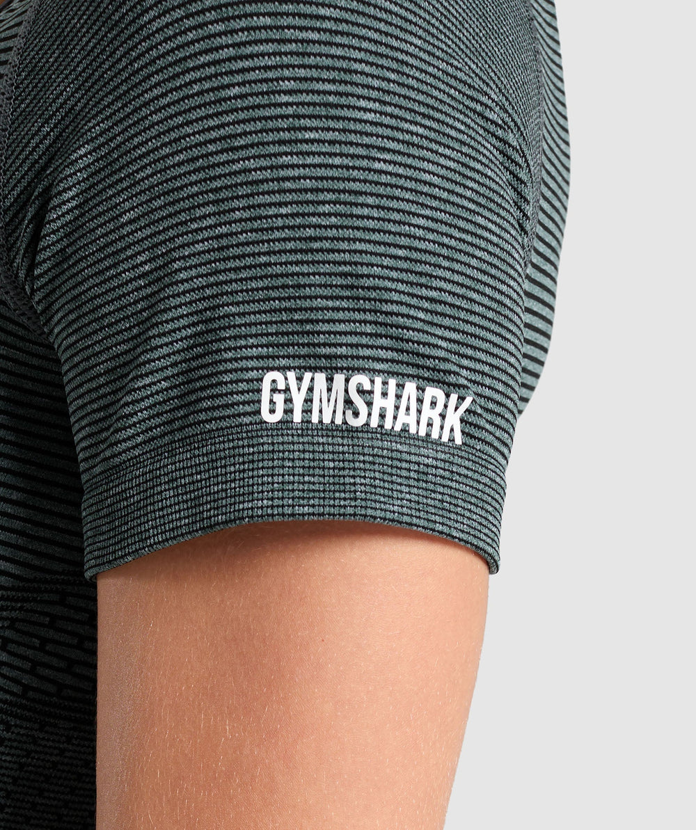 Sport Seamless Midi Top Victory Green/Discipline Green