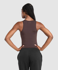 Rest Day Tank With Shelf Heritage Brown