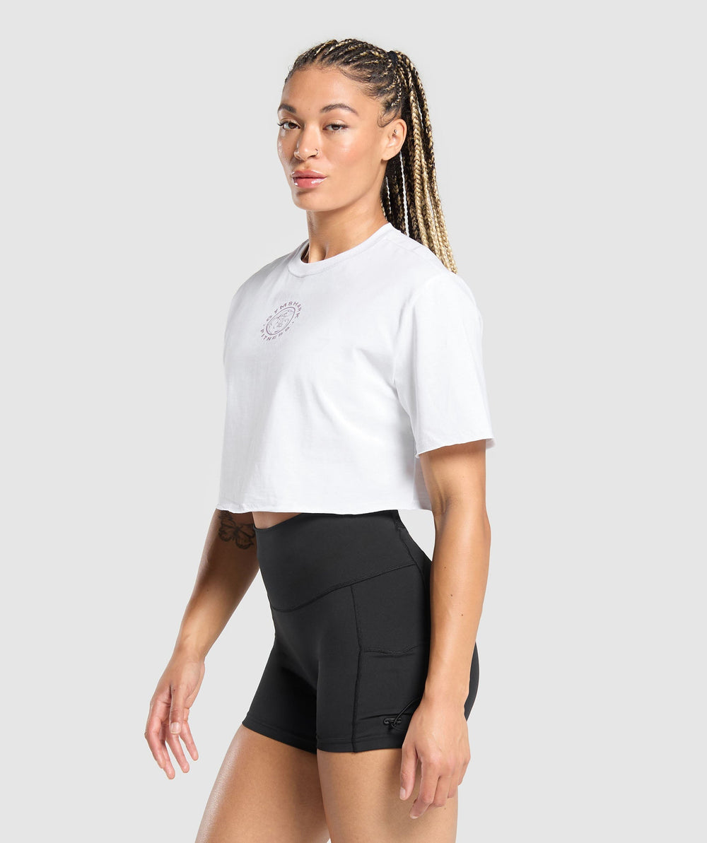 Legacy Crop Top White