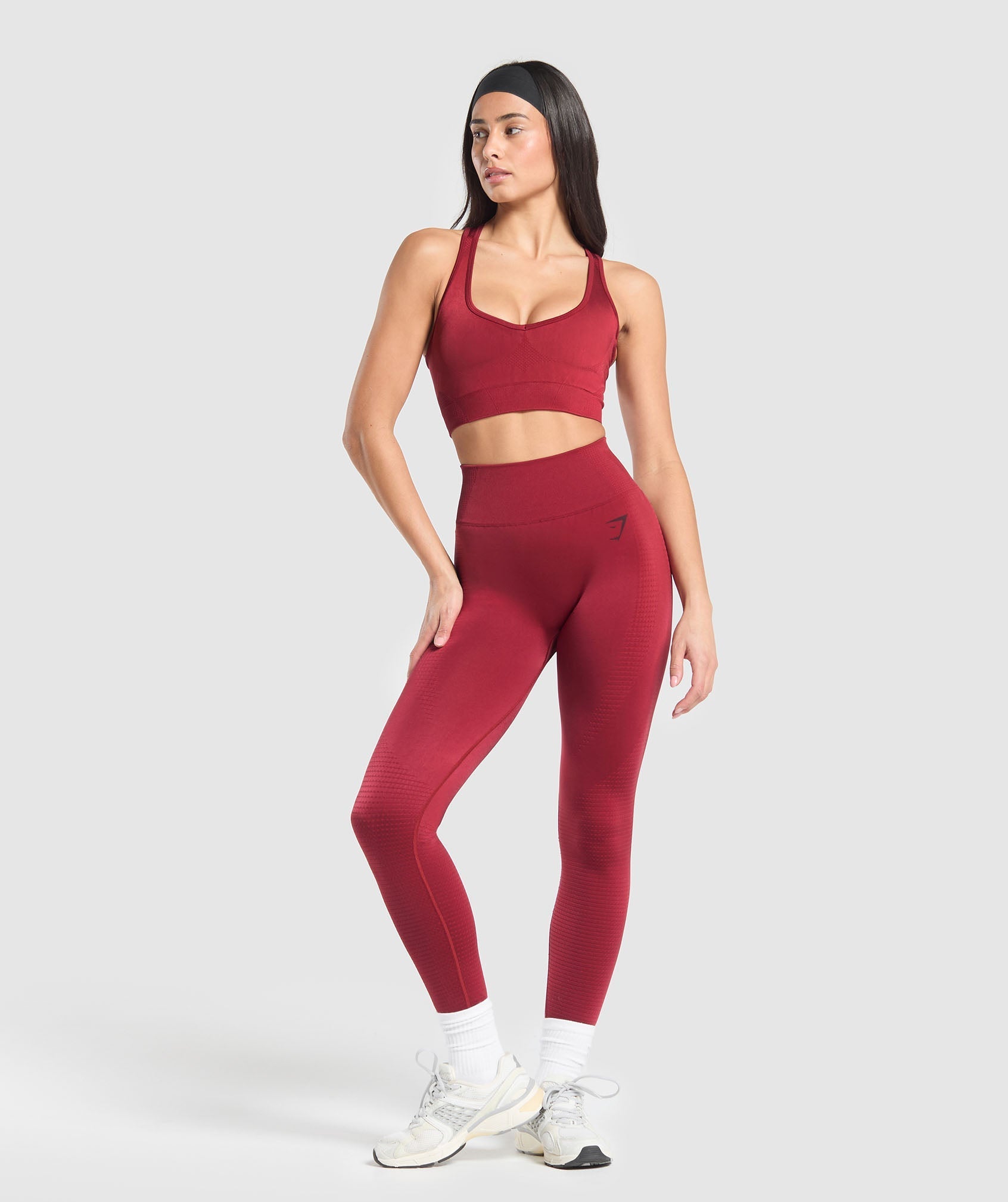 Vital Shine Limited Edition Crop Top Reps Red