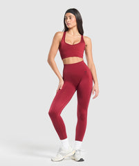 Vital Shine Limited Edition Crop Top Reps Red