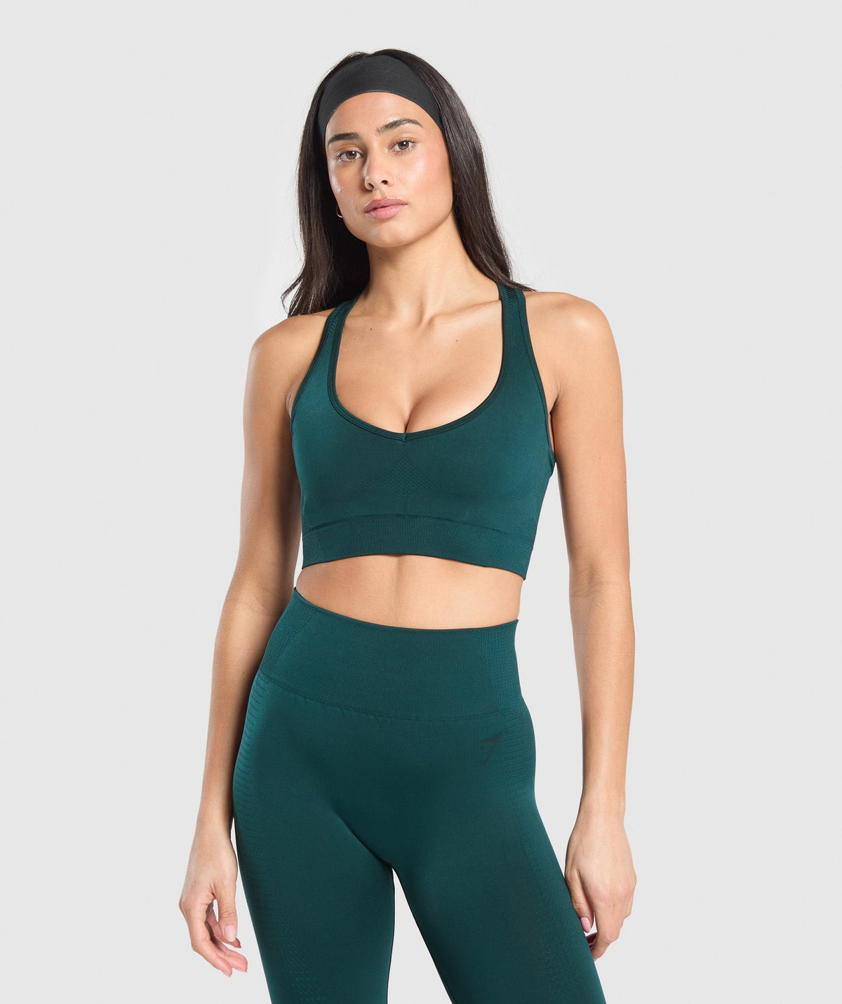 Vital Shine Limited Edition Crop Top Strong Teal