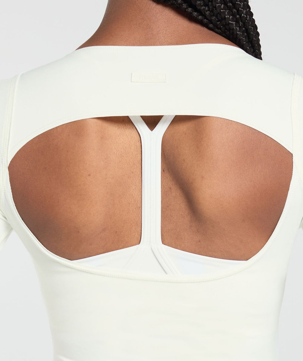 Rest Day Luxe Long Sleeve Top Soft White