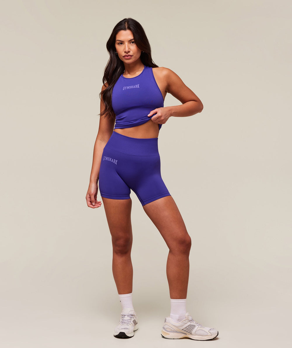 Everyday Seamless Graphic Tank Cobalt Purple