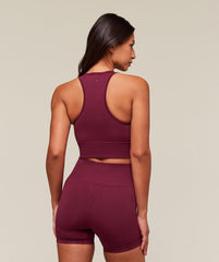 Everyday Seamless Graphic Crop Tank Strong Pink