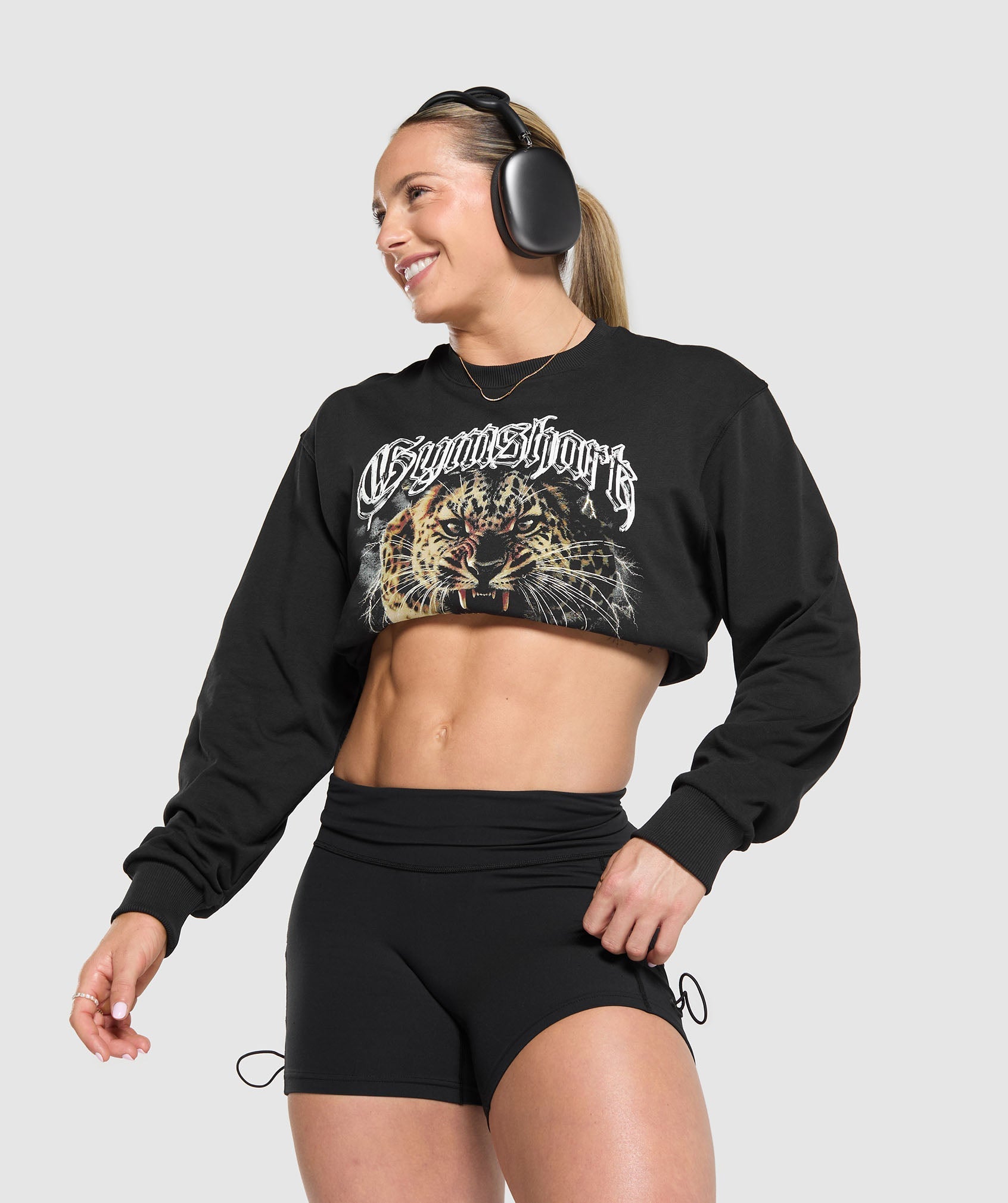 Strength Department Animal Long Sleeve T-Shirt Black
