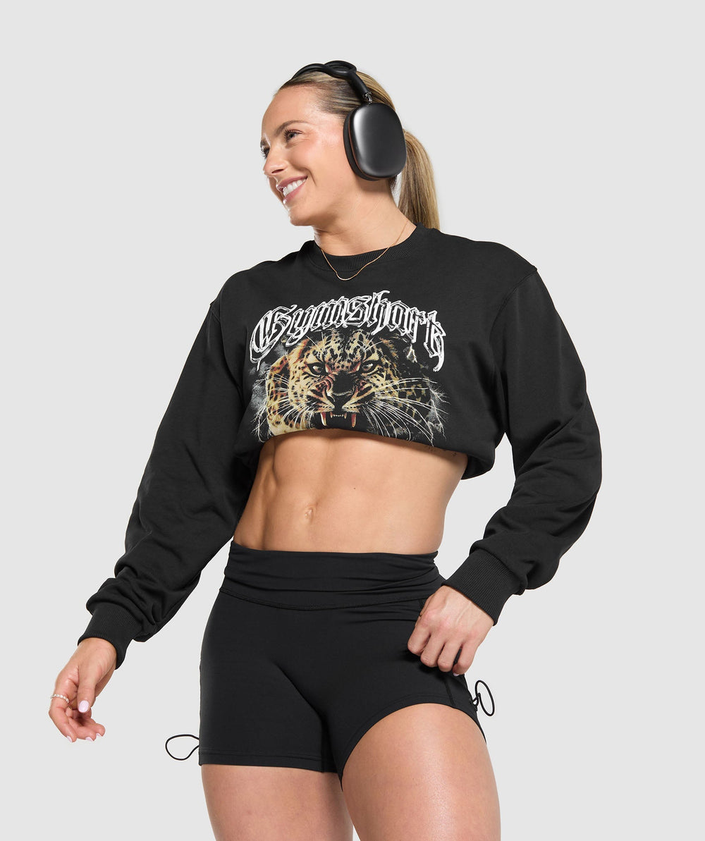 Strength Department Animal Long Sleeve T-Shirt Black