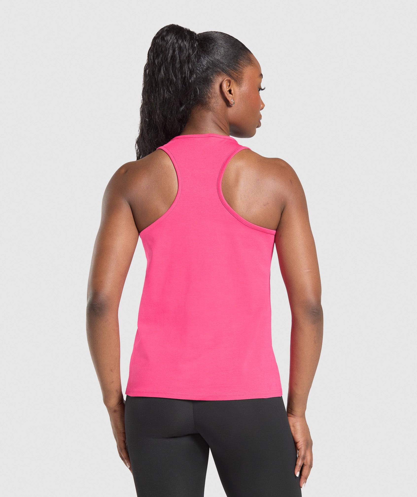 Lifting Essential Cotton Tank Freak Out Pink