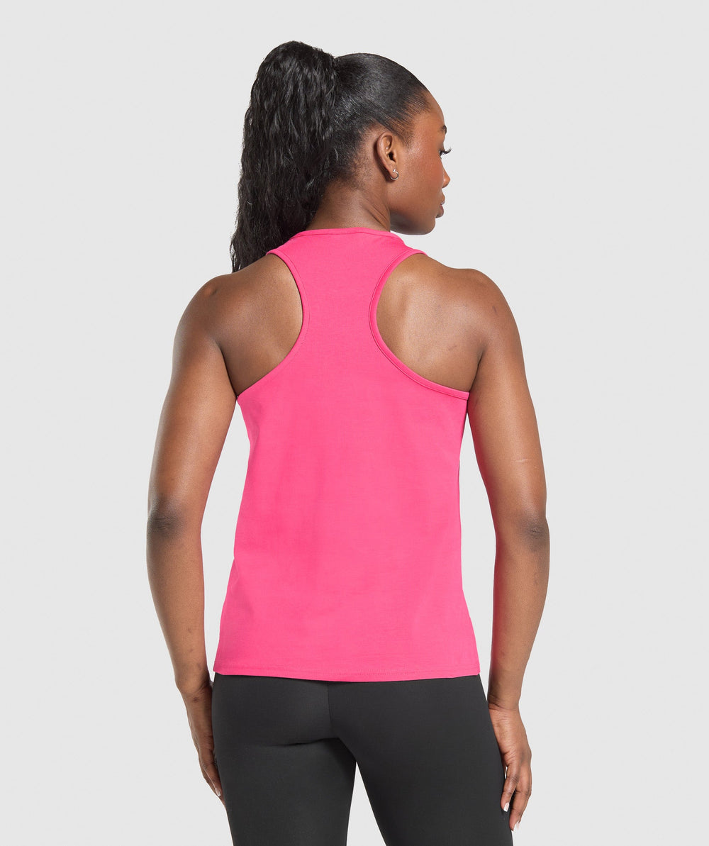 Lifting Essential Cotton Tank Freak Out Pink