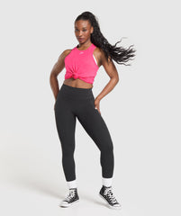 Lifting Essential Cotton Tank Freak Out Pink