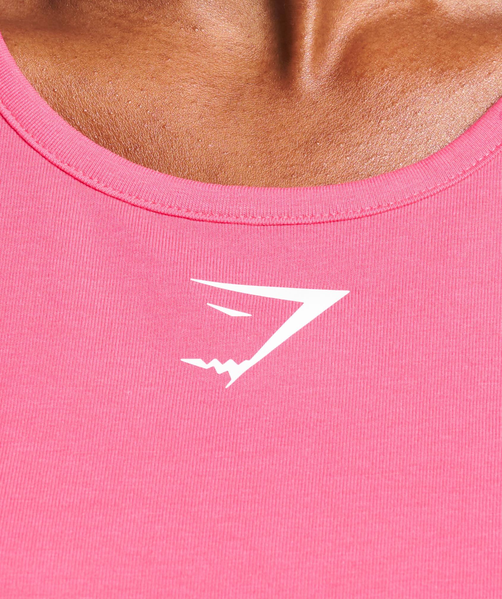 Lifting Essential Cotton Tank Freak Out Pink
