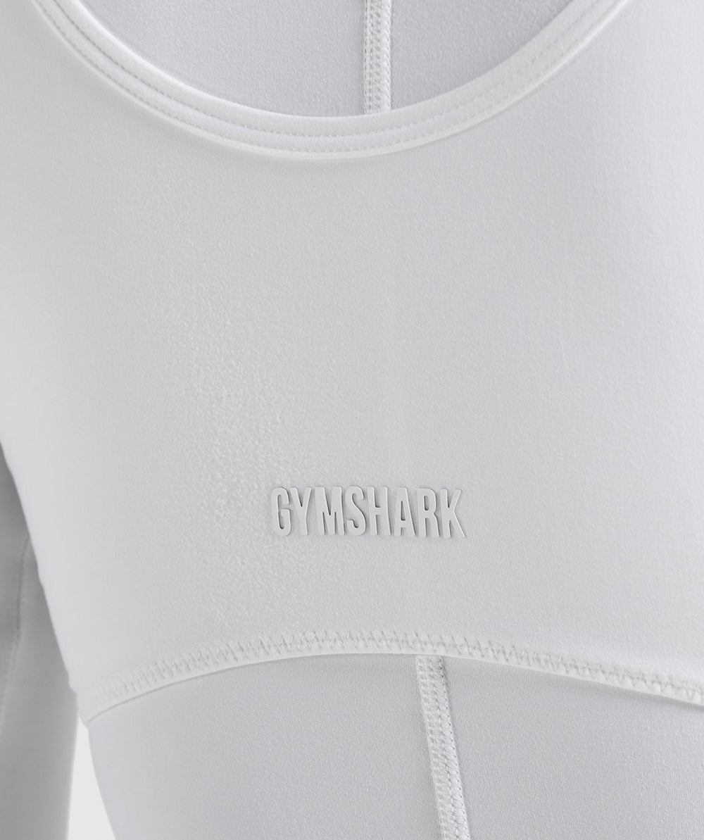 Rest Day Buttery Soft Long Sleeve Top White