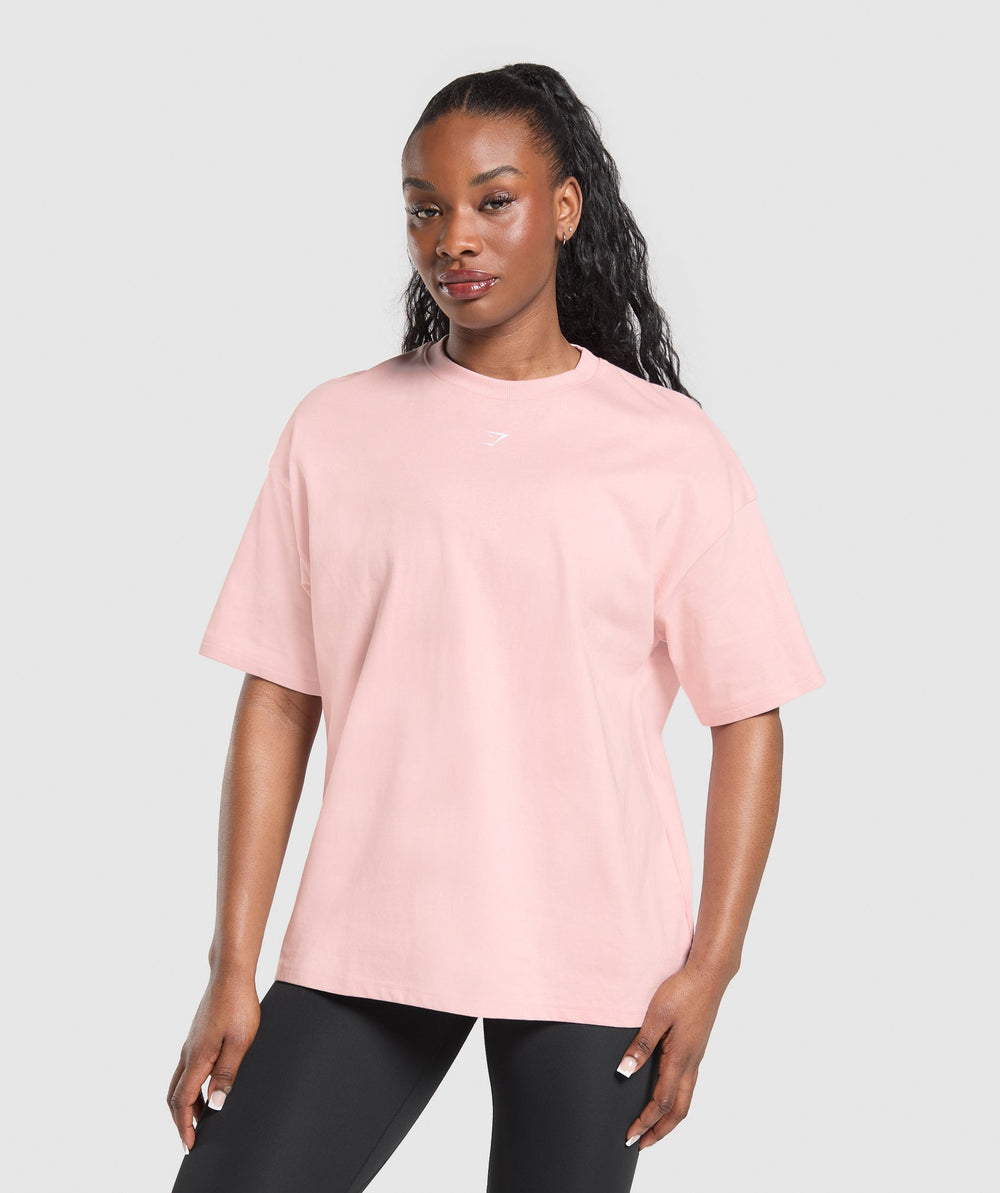 Wordmark Graphic T-Shirt Lift Pink