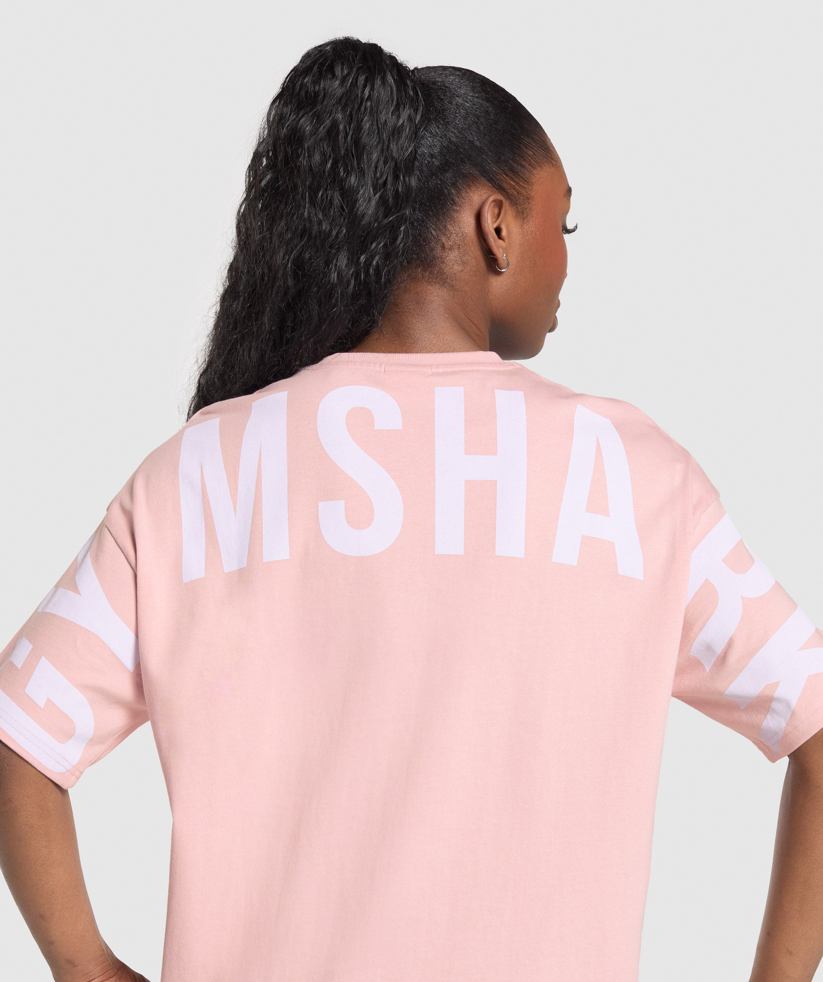 Wordmark Graphic T-Shirt Lift Pink