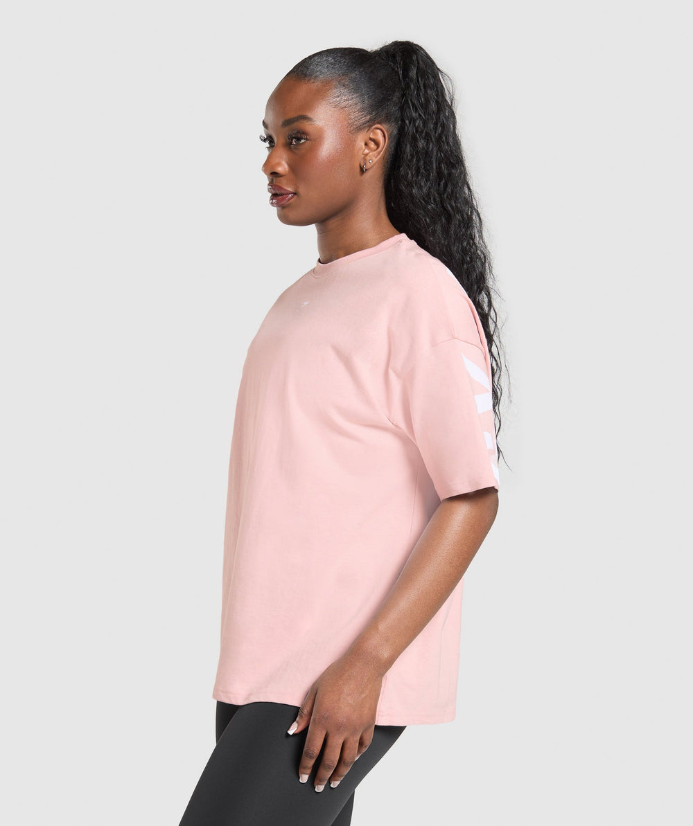 Wordmark Graphic T-Shirt Lift Pink