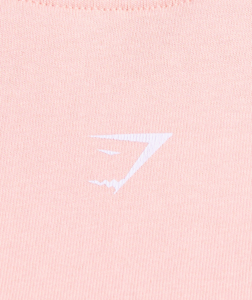 Wordmark Graphic Long Sleeve Top Lift Pink