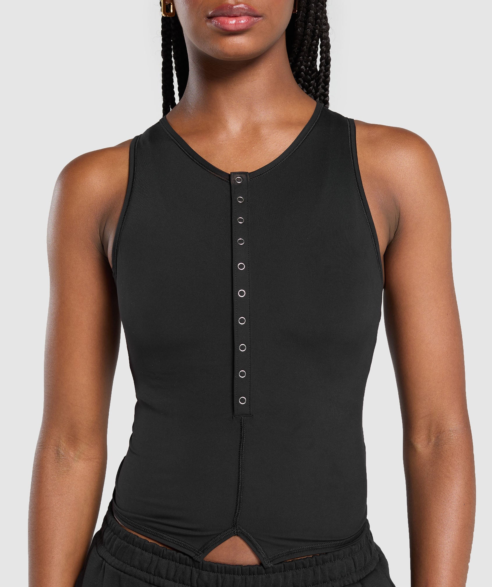 Rest Day Tank With Shelf Black