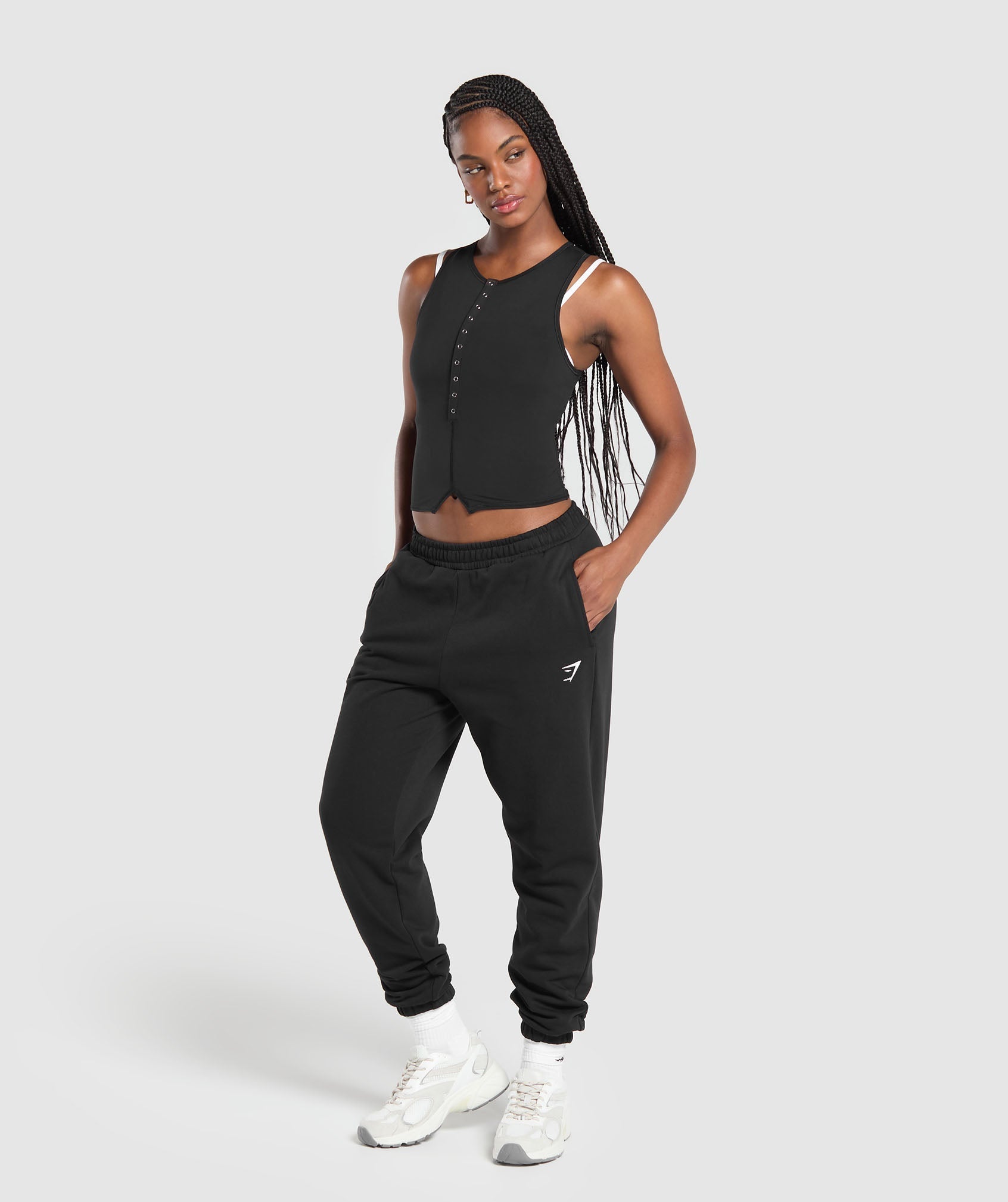 Rest Day Tank With Shelf Black