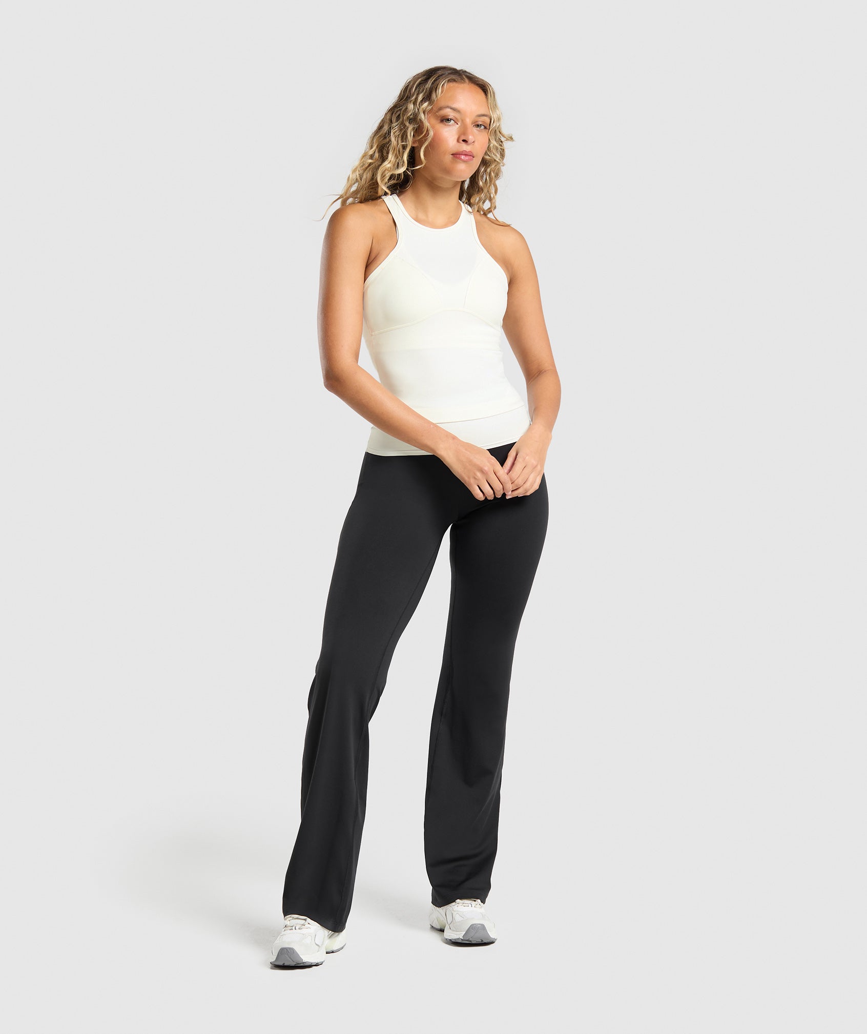 Rest Day Luxe Racer Tank Soft White
