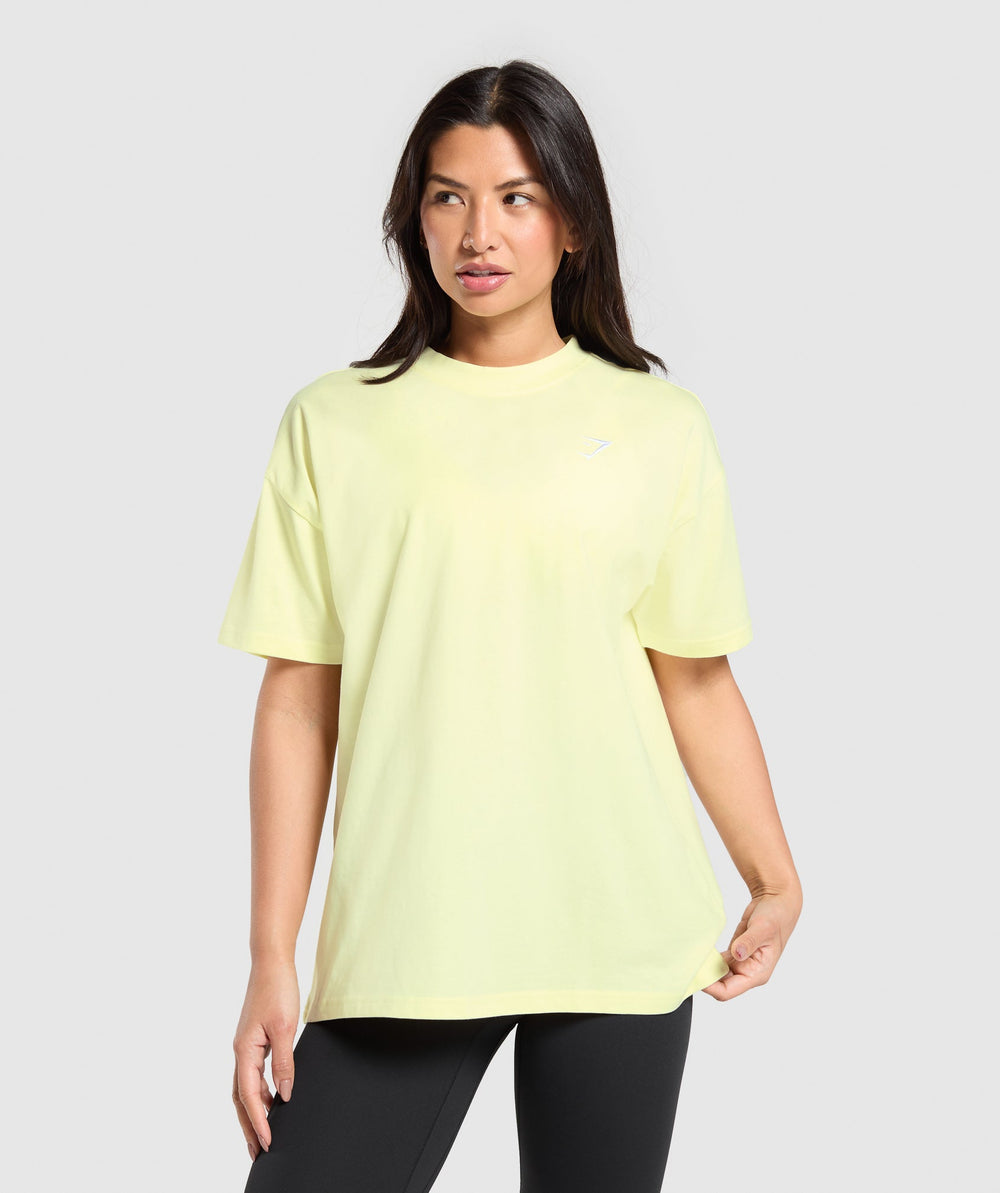 Training Oversized T-Shirt Refresh Yellow