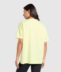 Training Oversized T-Shirt Refresh Yellow