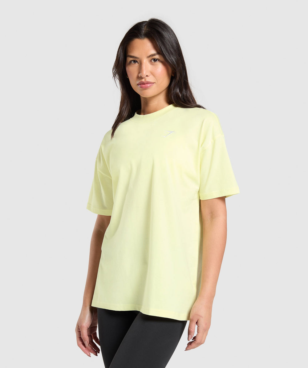 Training Oversized T-Shirt Refresh Yellow