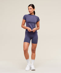 Running Back Vent T-Shirt Weighted Purple
