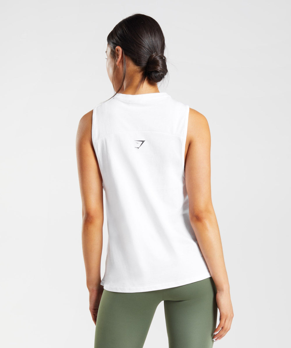 Fraction Tank White