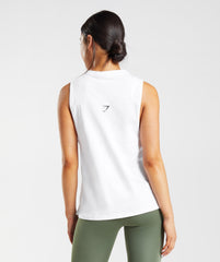Fraction Tank White