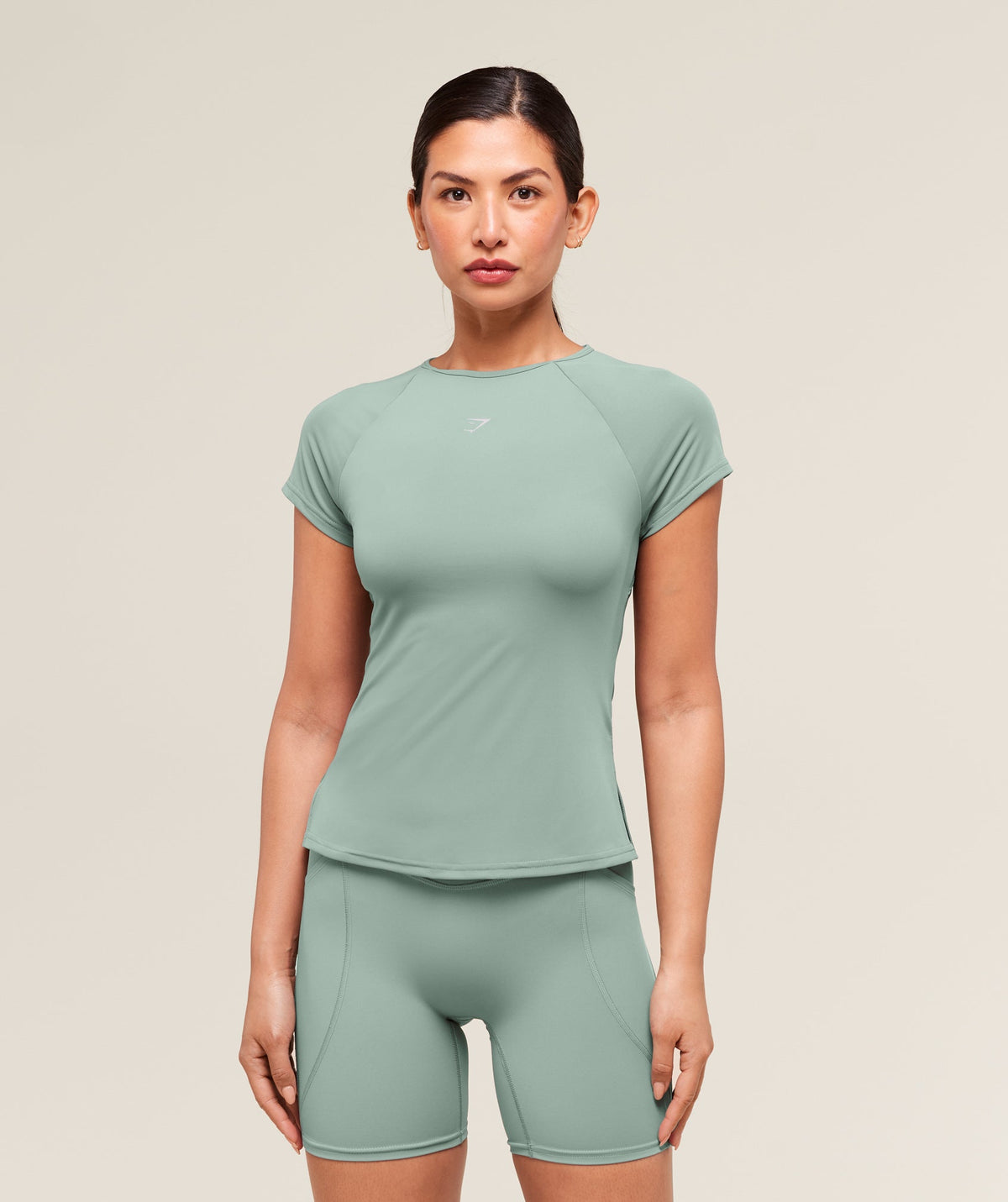 Running Back Vent T-Shirt Celeste Blue