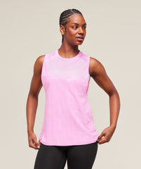 Trace Graphic Tank Sour Pink