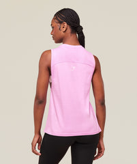 Trace Graphic Tank Sour Pink