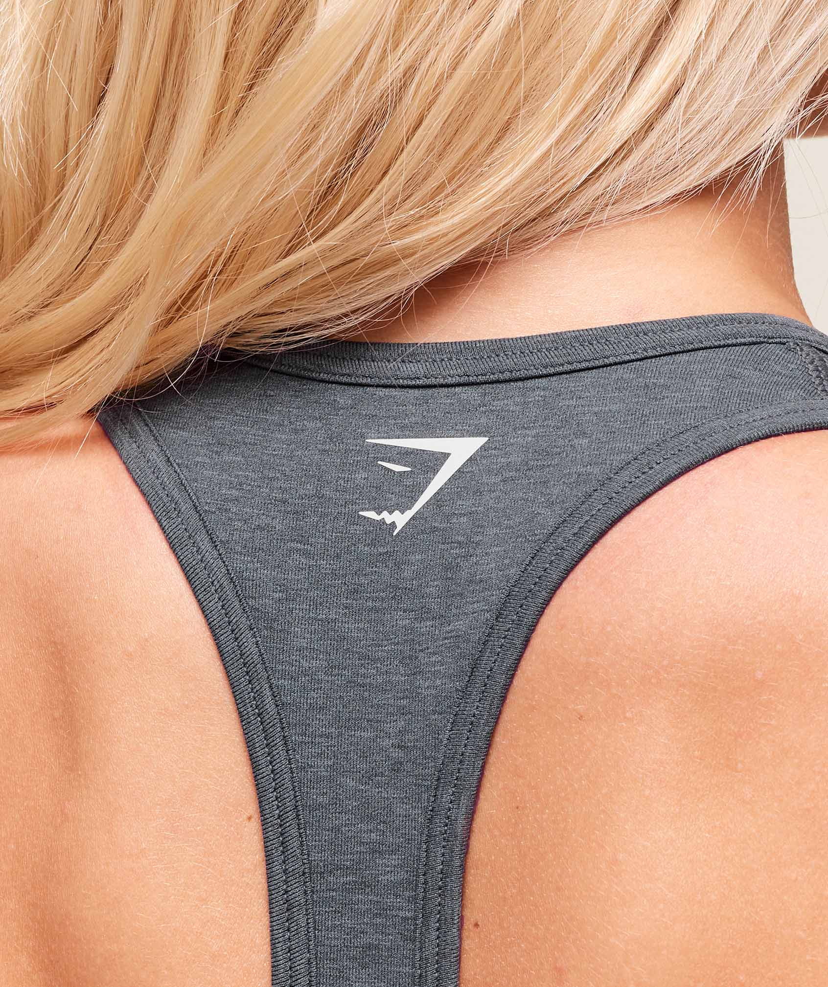 Vital Tight Tank Strong Grey Marl