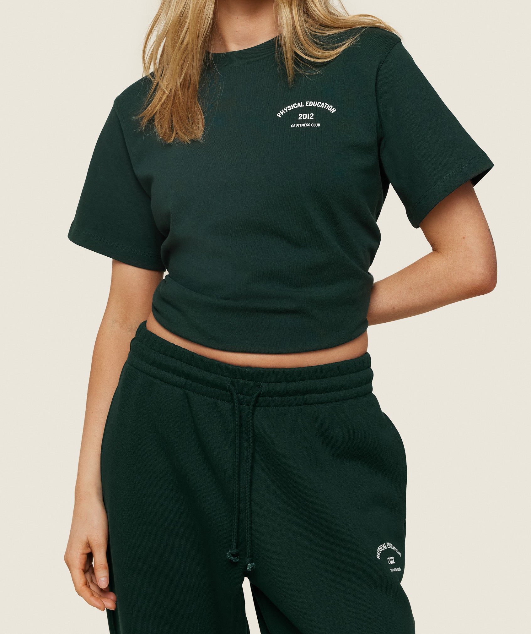 Phys Ed Graphic T-Shirt Green