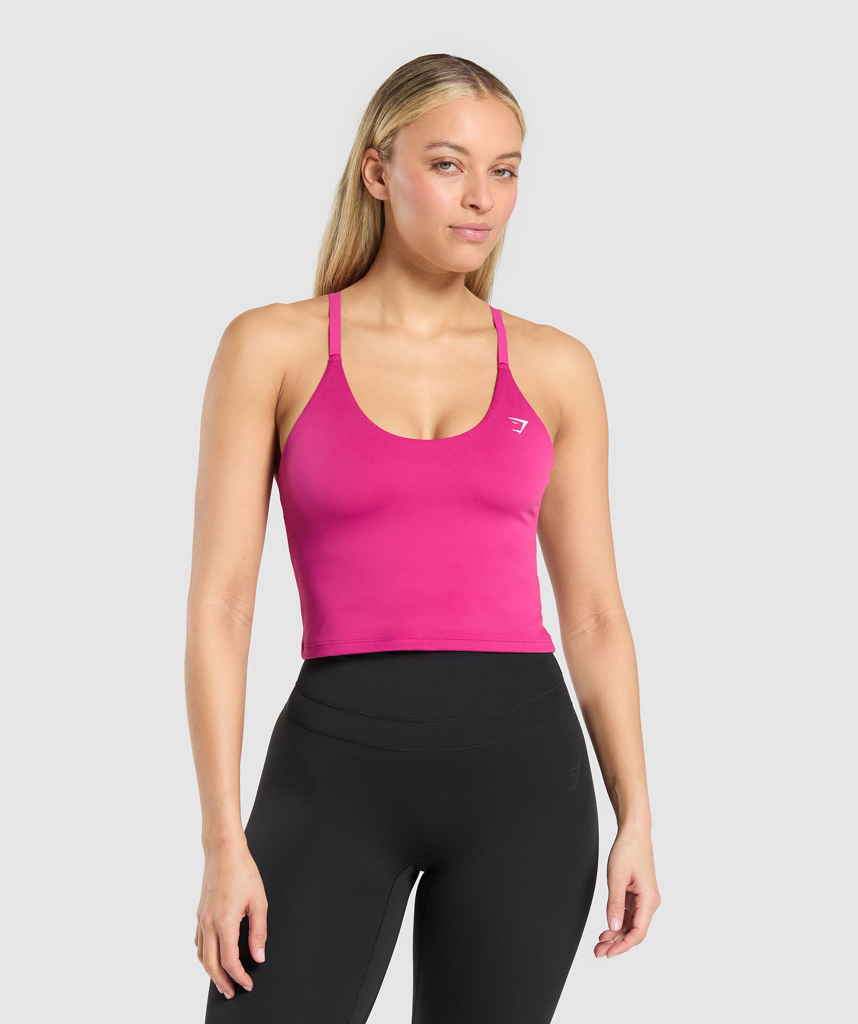 Training Cami Tank With Shelf Winning Pink