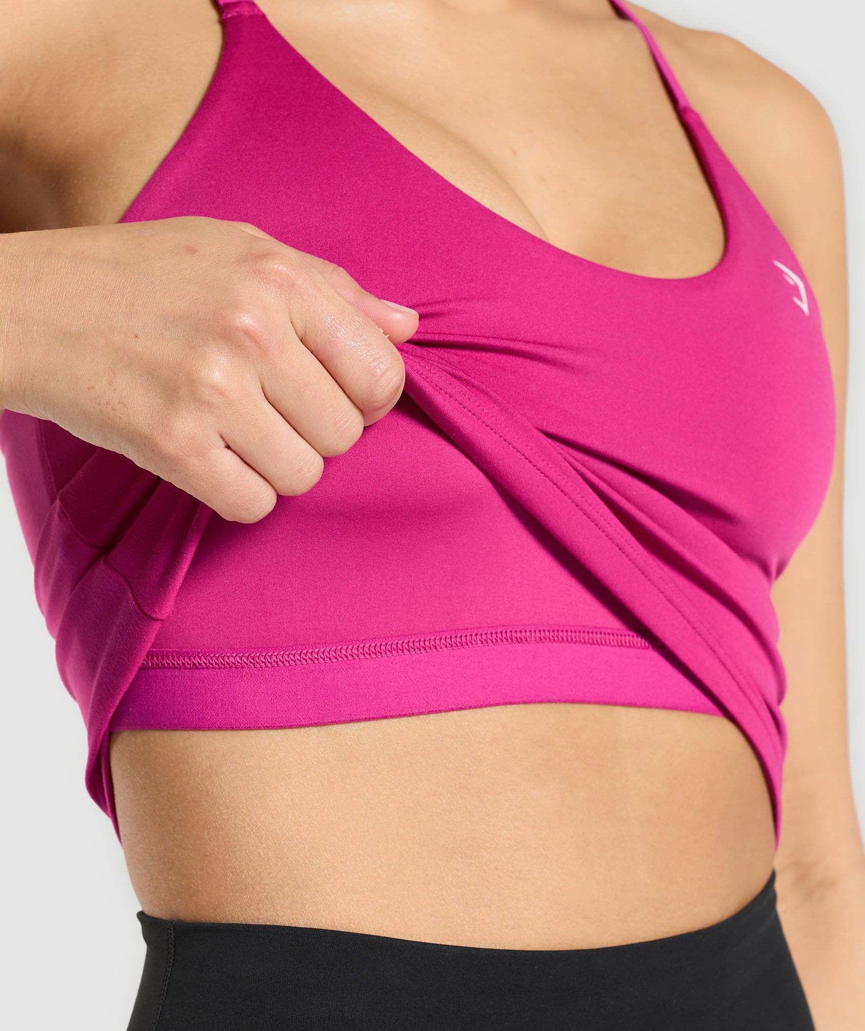 Training Cami Tank With Shelf Winning Pink