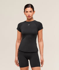 Running Back Vent T-Shirt Black