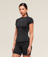 Running Back Vent T-Shirt Black