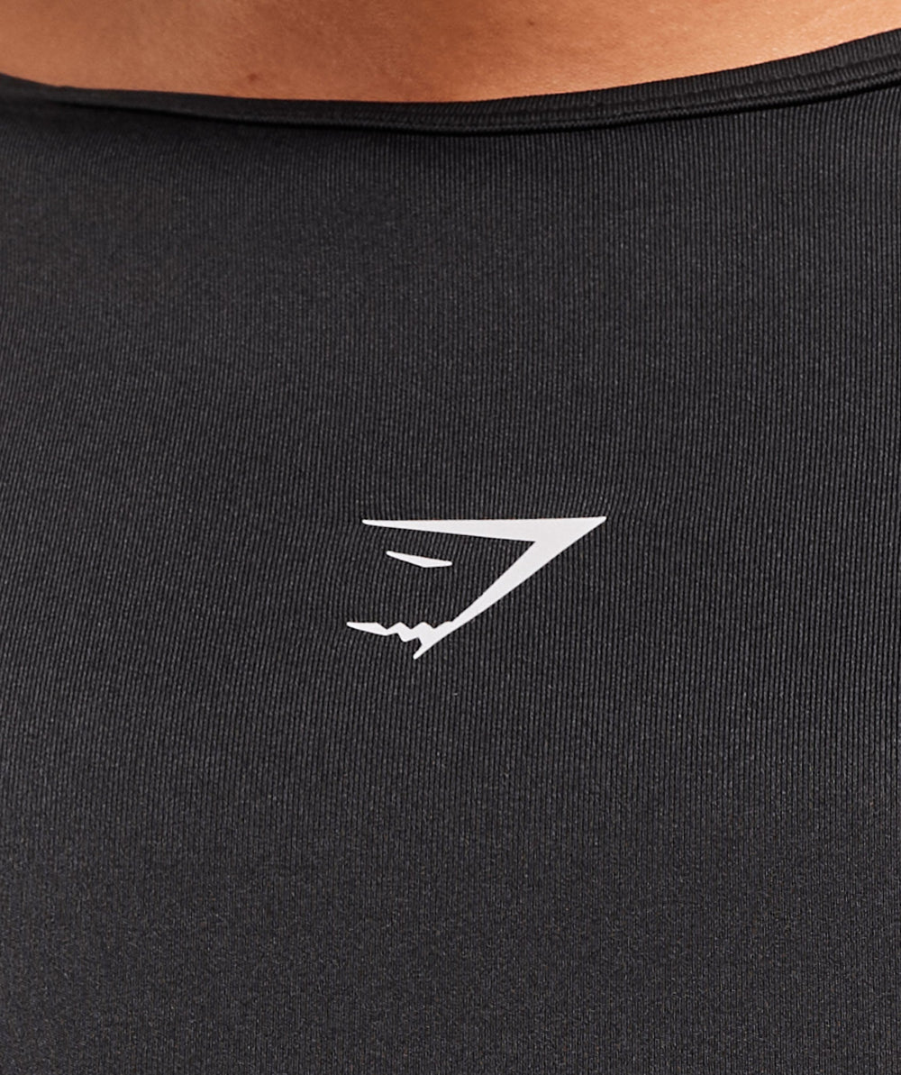 Running Back Vent T-Shirt Black