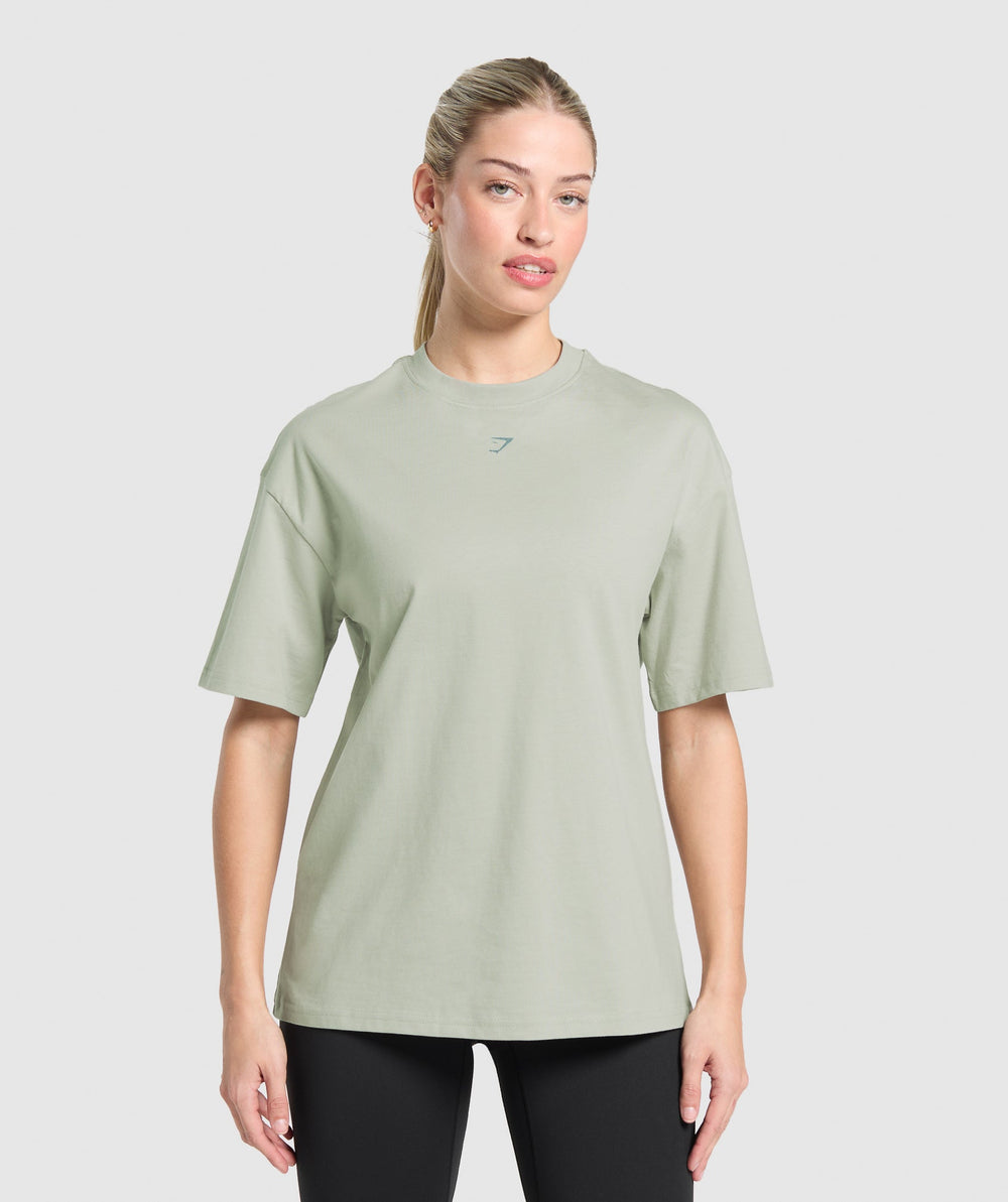 Campus Classics Graphic T-Shirt Stone Grey