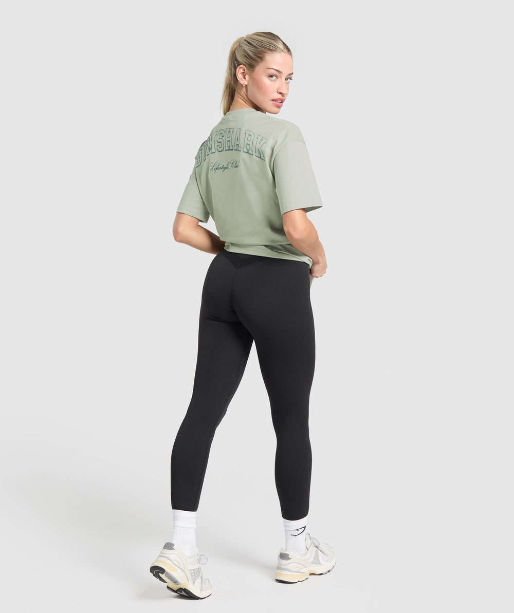 Campus Classics Graphic T-Shirt Stone Grey