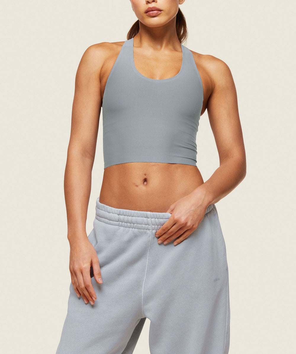 everywear Second Skin Tank Denim Grey