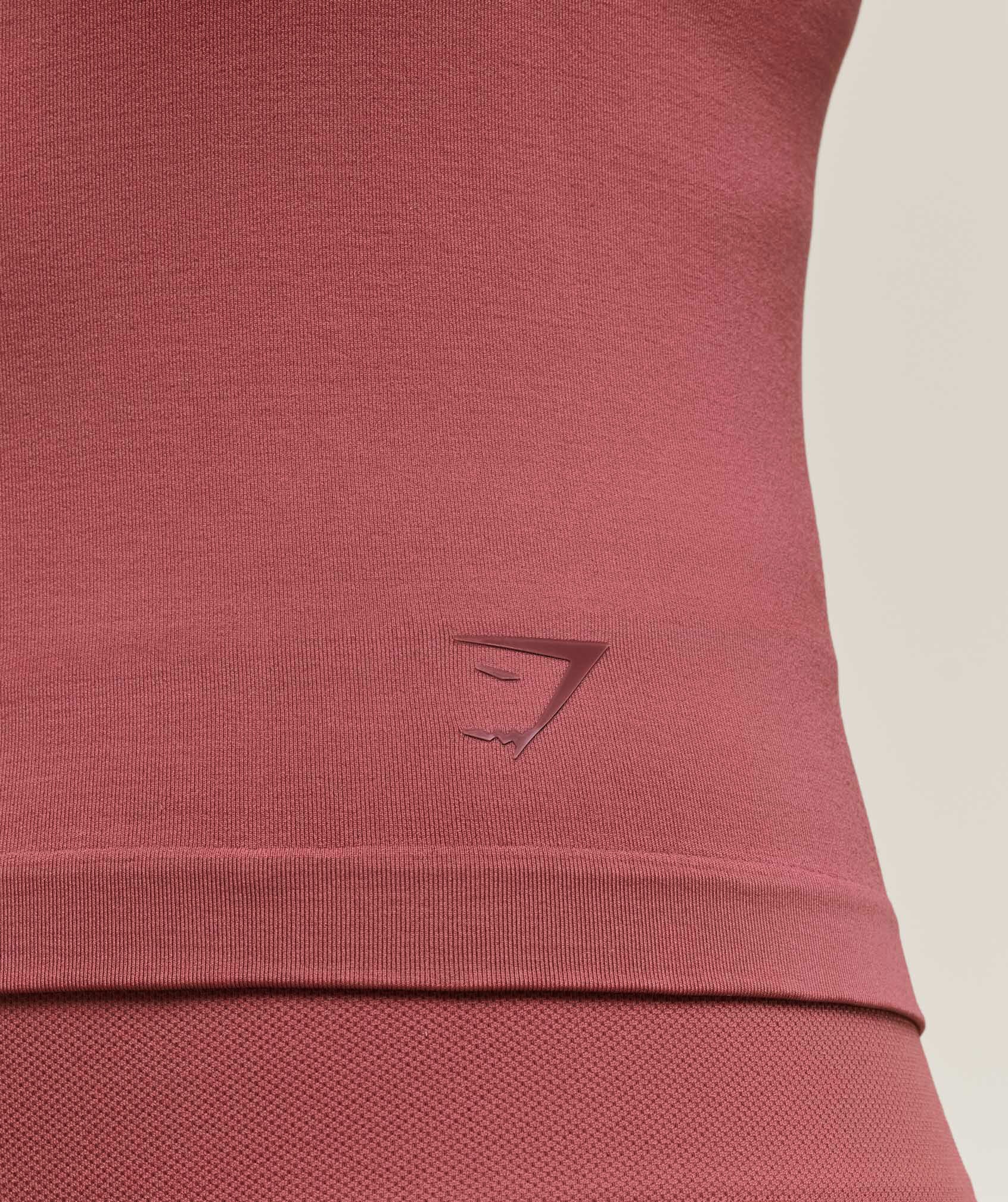 Soft Sculpt Tank With Shelf Washed Berry Pink