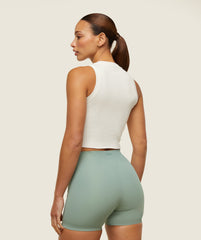everywear Ribbed Body Tank Soft White