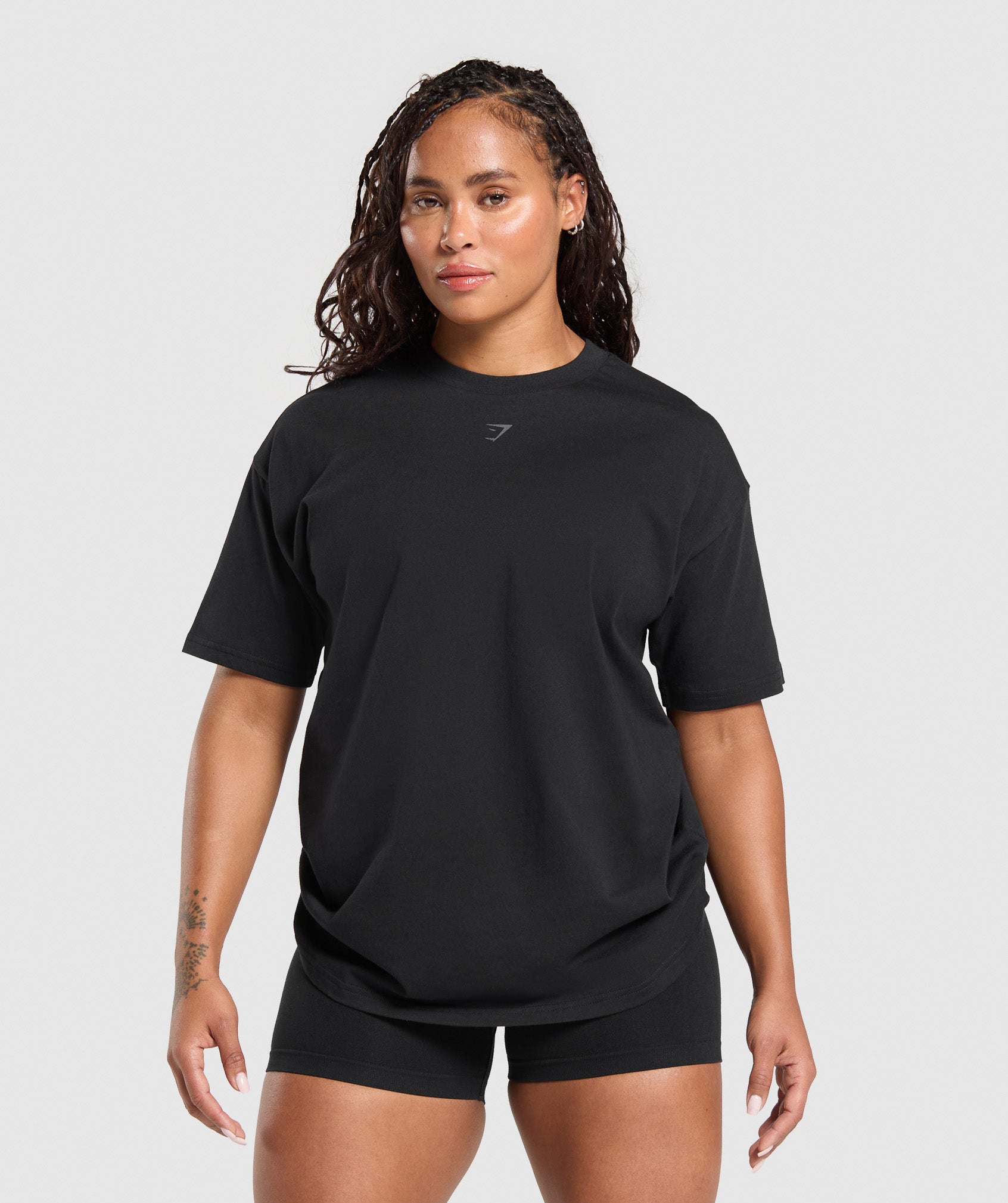 Gritty Muscle Mommy Graphic T-Shirt Black