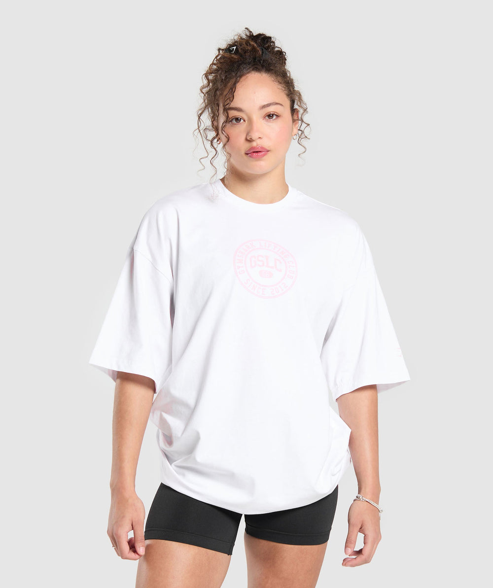 GSLC Weight Graphic T-Shirt White