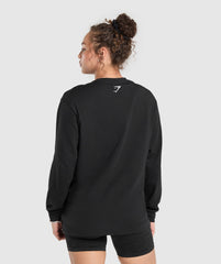 Strength Department Long Sleeve Skater Black