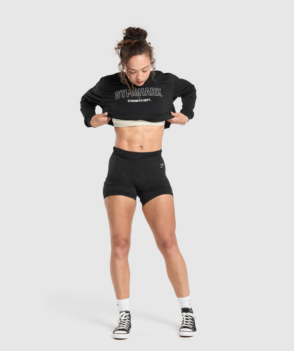 Strength Department Long Sleeve Skater Black