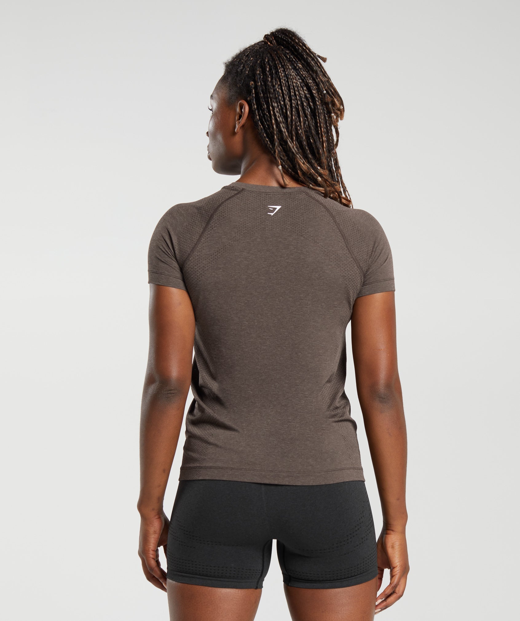 Vital Light T-Shirt Brown Marl