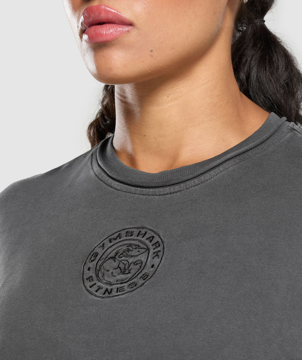 Premium Legacy Washed 2-in-1 Long Sleeve Black